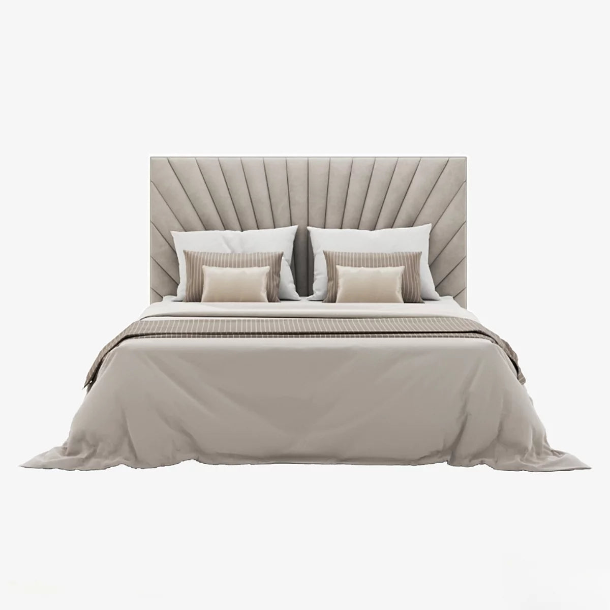 Lucia high headboard bed