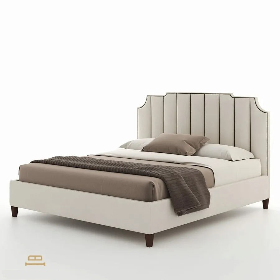 Gabriella vertical headboard bed