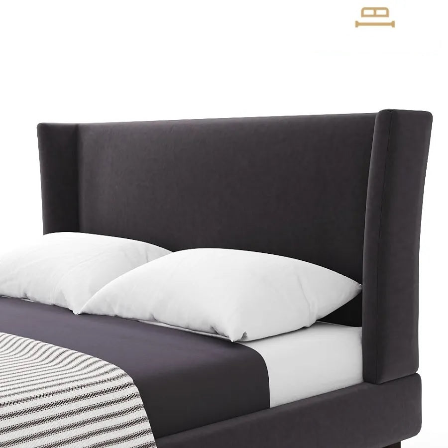 Gunnar high headboard bed