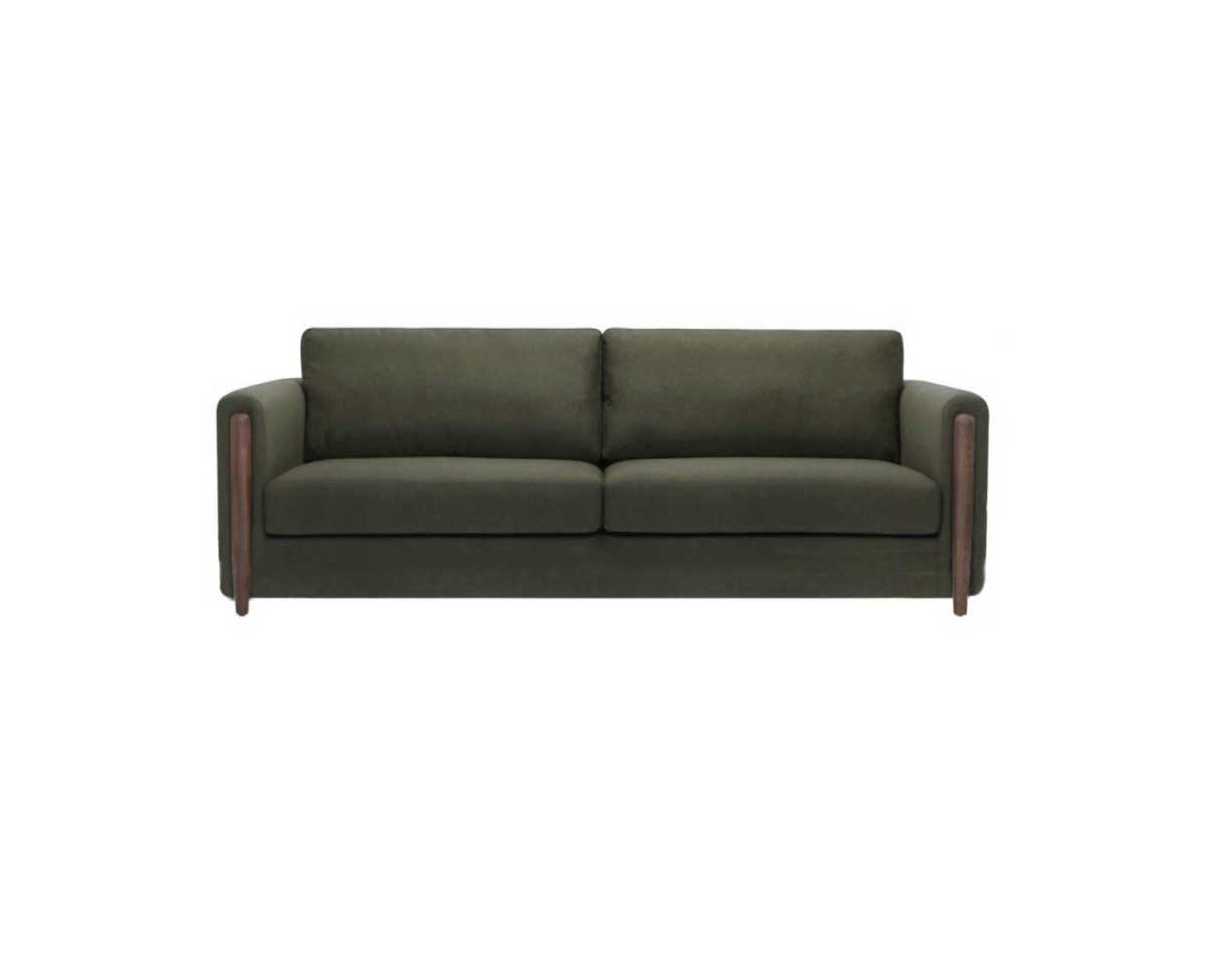 Brownie Lou Reed Dark Green Sofa