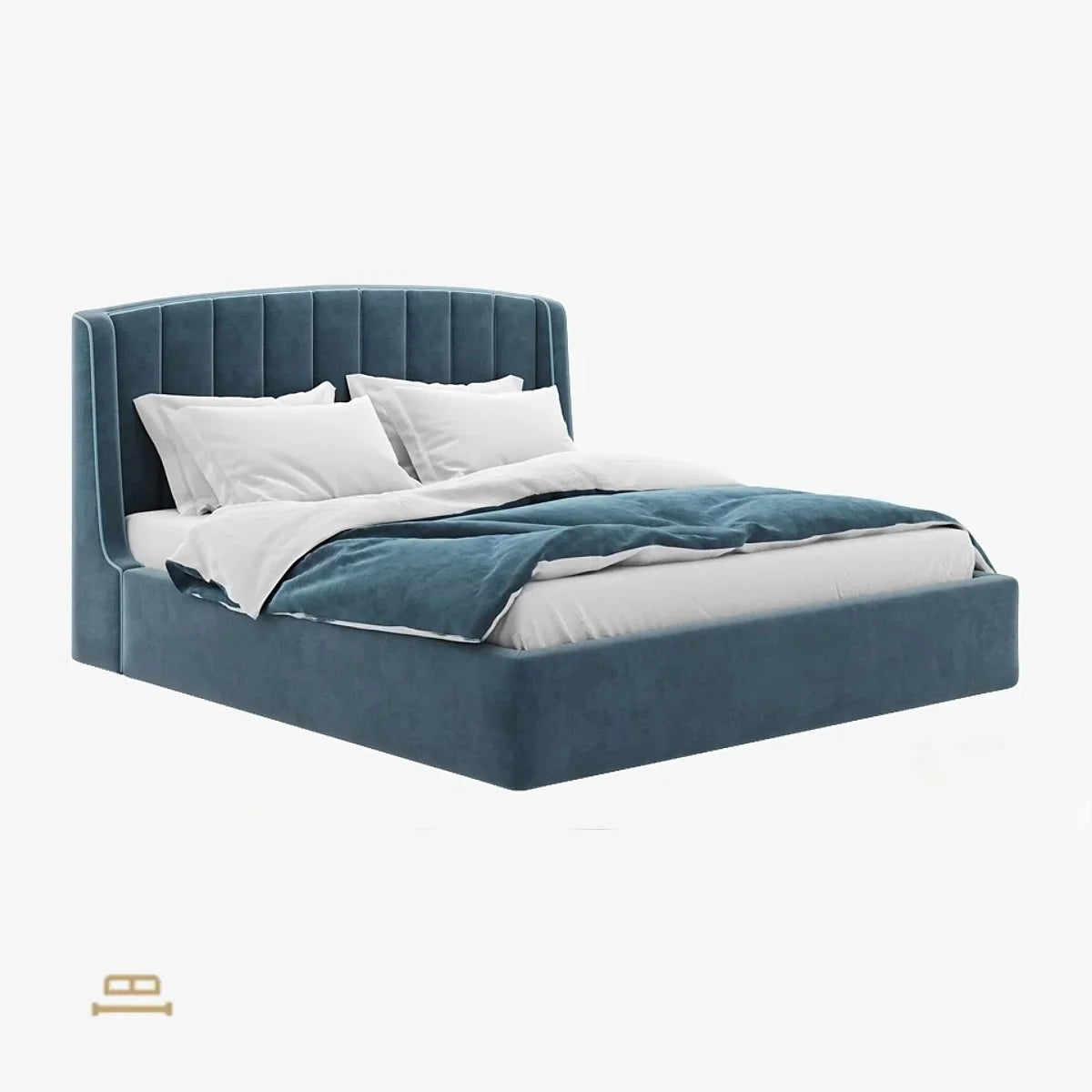 Amable bed with footboard