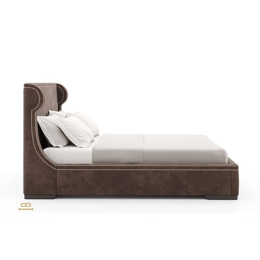 Angela high headboard bed