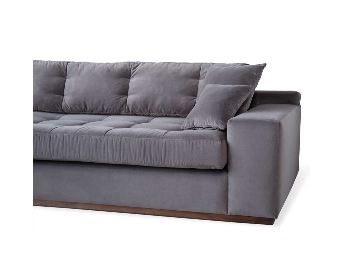 Crone Grey Corner Sofa