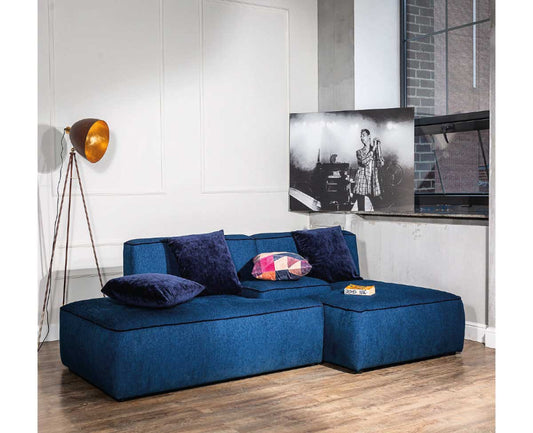 Goff blue Modular Sofa