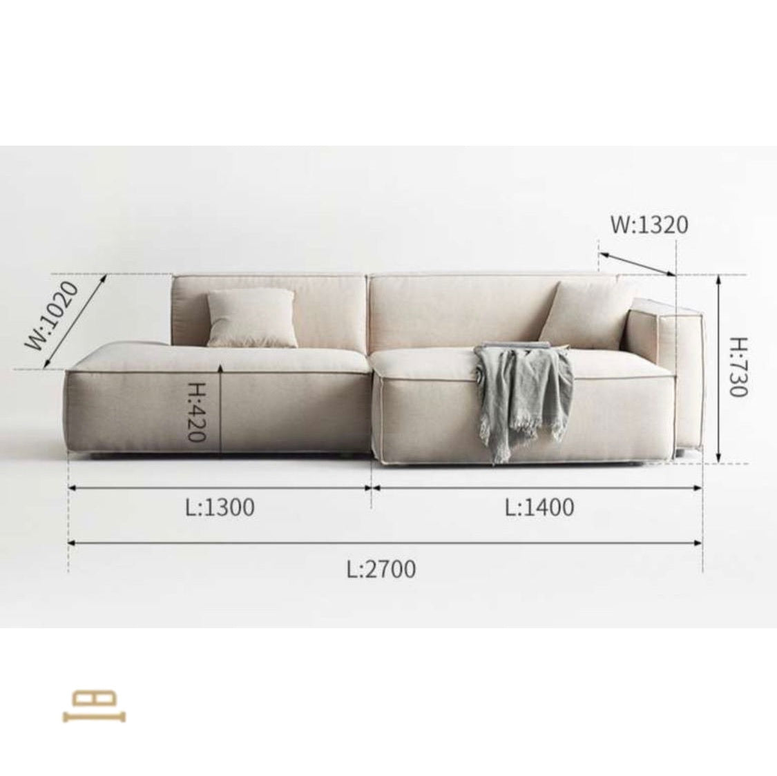 Bloom 2 seater sofa