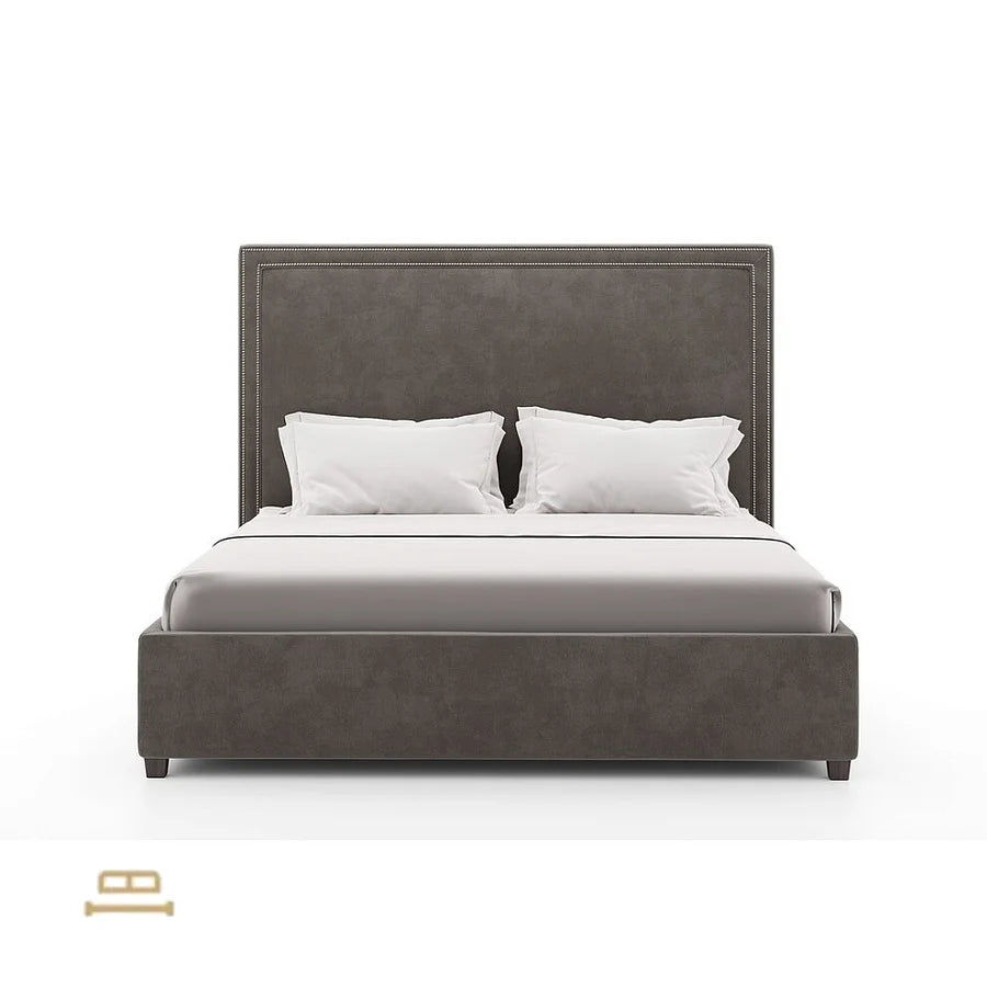 Mia high headboard bed