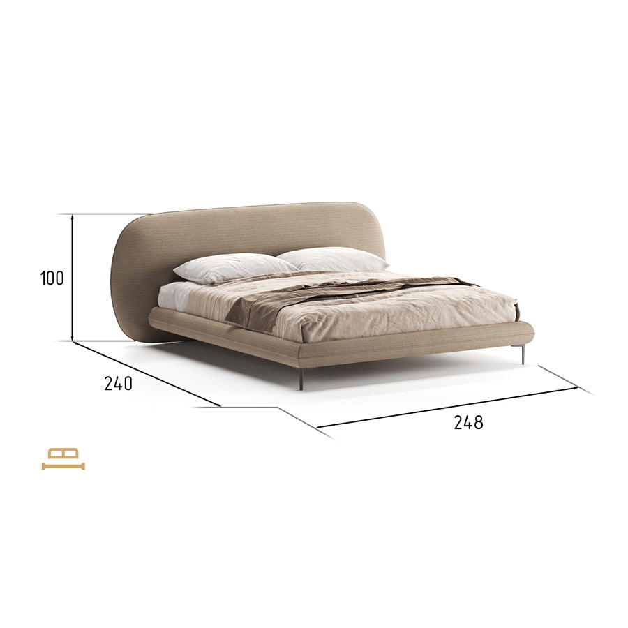 Bolzano double bed