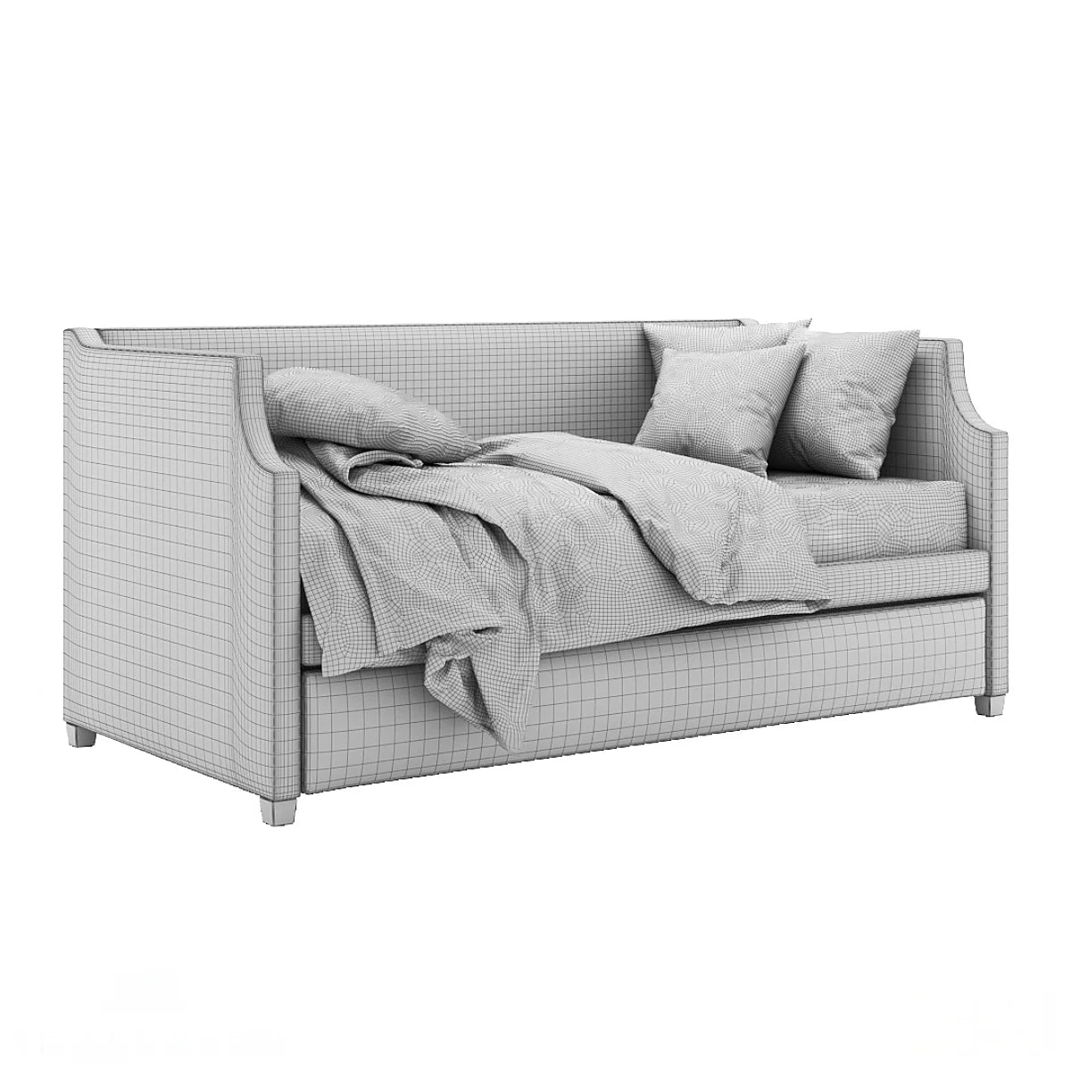 Josephine daybed with high sides