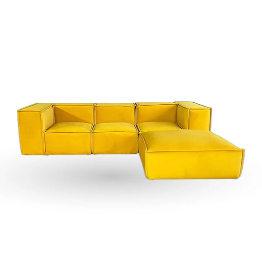 3 seater sofa with ottoman Freddy