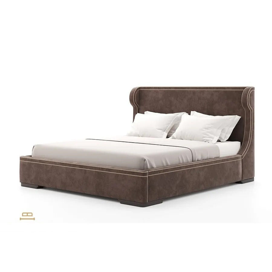 Angela high headboard bed