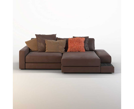 Parker S Brown Corner Sofa