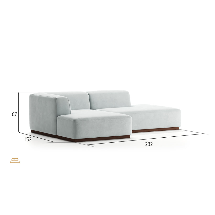 Landon corner sofa