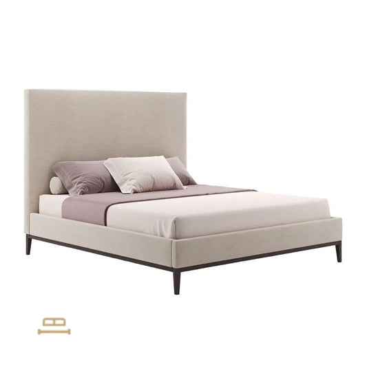 Amelia high headboard bed