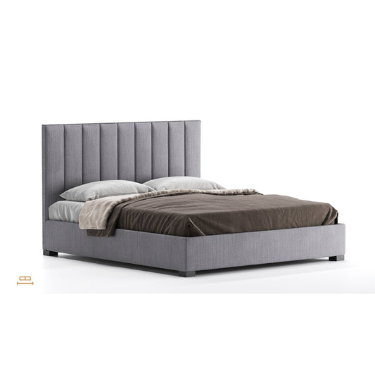 Ava high headboard bed