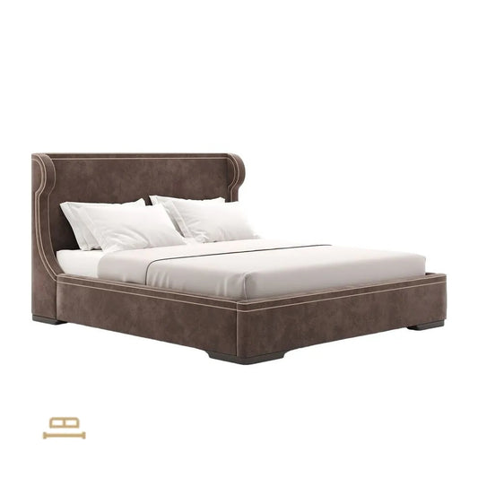 Angela high headboard bed